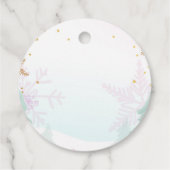 Nutkraker Land van Sweets Girl Birthday Gift Bedankjes Labels (Achterkant)