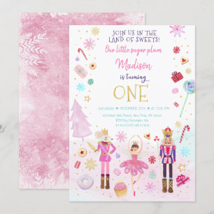 Nutkraker Land van zoet Eerste verjaardag van de w Kaart