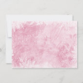 Nutkraker Land van zoet Roze Gouden Dag Bedankkaart (Achterkant)