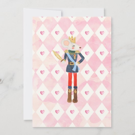 Nutkraker Land van zoet Tijd Capsule Note Card Kaart (Achterkant)