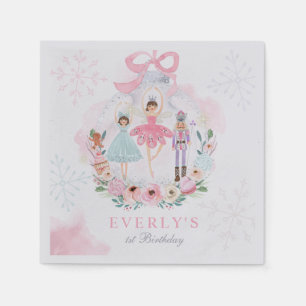 Nutkraker Land van zoete Birthday-decor Servet