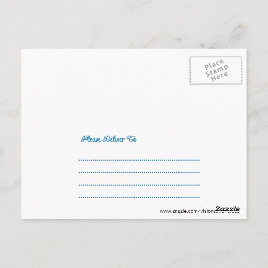 Nutkraker Love Post Kaart (Achterkant)