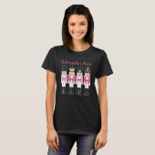 Nutkraker mam Womens Ballet Dancer T-shirt (Voorkant volledig)