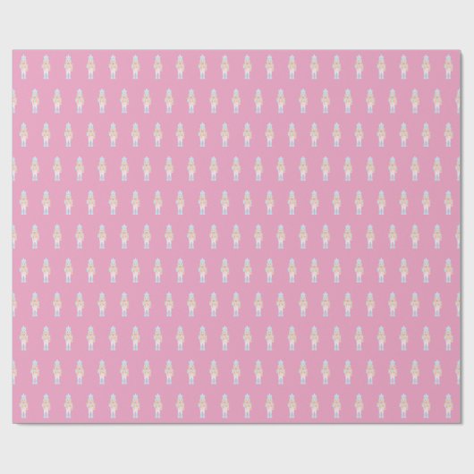 Nutkraker met een snoepriet cadeaupapier (Vlak)