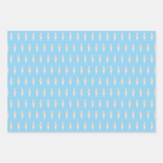 Nutkraker met een snoepriet inpakpapier vel (Voorkant 2)