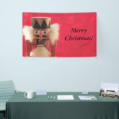 Nutkraker met eikel spandoek (Beurs)