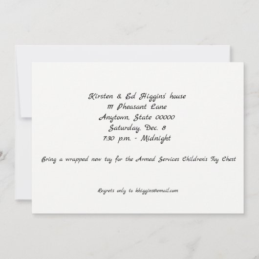 Nutkraker met zilvercadeau kaart (Achterkant)