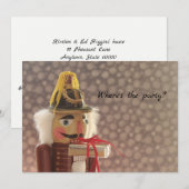 Nutkraker met zilvercadeau kaart (Voorkant / Achterkant)