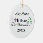 Nutkraker Mirlitons Keramisch Ornament (Rechts)