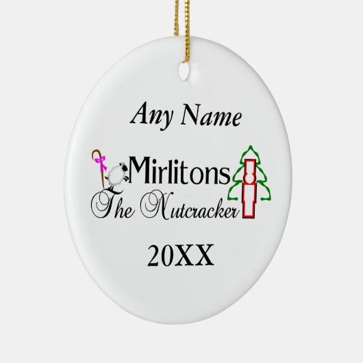 Nutkraker Mirlitons Keramisch Ornament (Rechts)