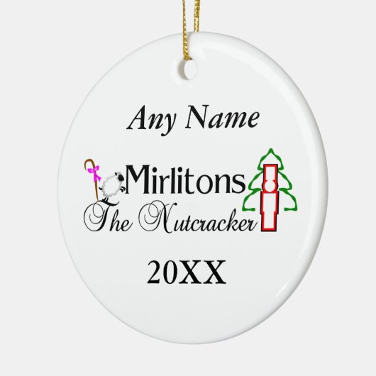 Nutkraker Mirlitons Keramisch Ornament (Links)