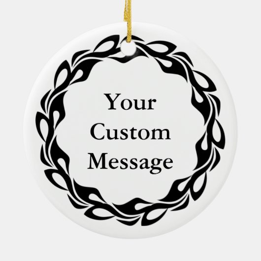 Nutkraker Mirlitons Keramisch Ornament (Achterkant)