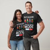 Nutkraker-modus op dansballetkerstpyjama t-shirt (Unisex)