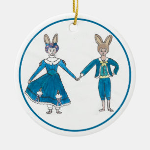 Nutkraker Moeder Ginger Gepersonaliseerd versierd Keramisch Ornament