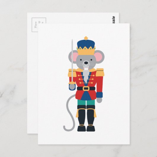 Nutkraker Mouse Briefkaart (Voorkant / Achterkant)