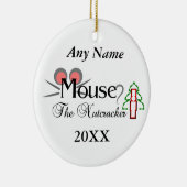 Nutkraker Mouse Keramisch Ornament (Rechts)
