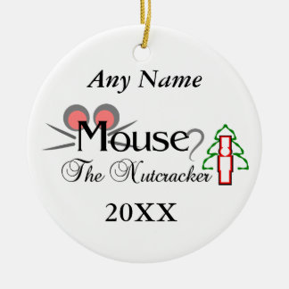Nutkraker Mouse Keramisch Ornament