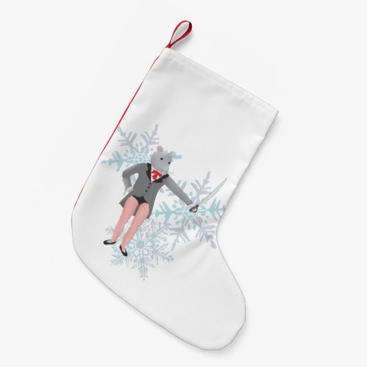 Nutkraker Mouse King Kerstmis stoppen Kleine Kerstsok (Voorkant (Hangend))