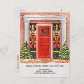 Nutkraker New Home Moving Announcement Briefkaart (Voorkant / Achterkant)