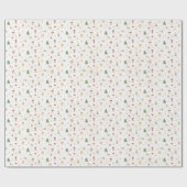 Nutkraker op White en Gold Polka Dot Cadeaupapier (Vlak)