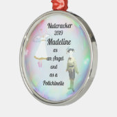 Nutkraker Ornament - Angel en Polichinelle (Links)