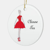 Nutkraker Ornament van Chinese thee (Links)