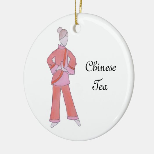 Nutkraker Ornament van Chinese thee (Links)
