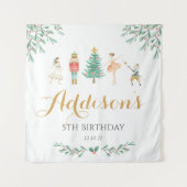 Nutkraker Poster, Nutkraker welkomstbord Wandkleed (Voorkant)