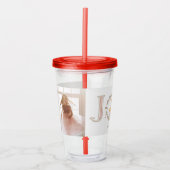 Nutkraker Prince Holiday Foto Acryl Drinkbeker (Voorkant)