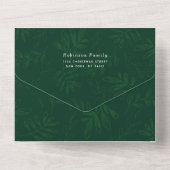 Nutkraker Prince Holiday Foto All In One Uitnodiging (Achterkant)