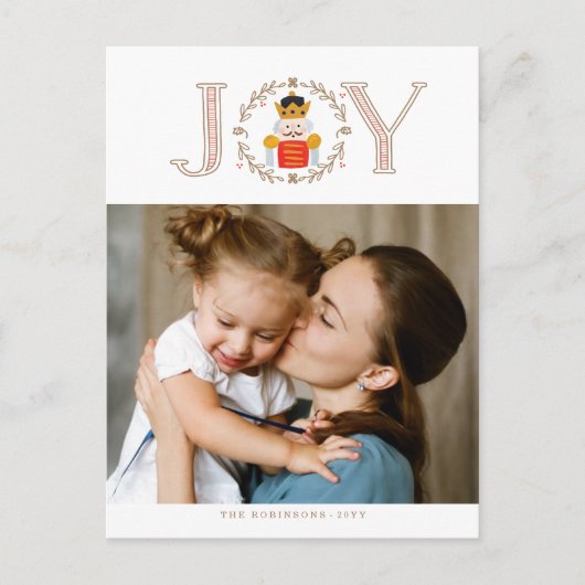 Nutkraker Prince Holiday Foto Feestdagenkaart (Voorkant)