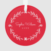 Nutkraker Prince Ornament (achterkant)