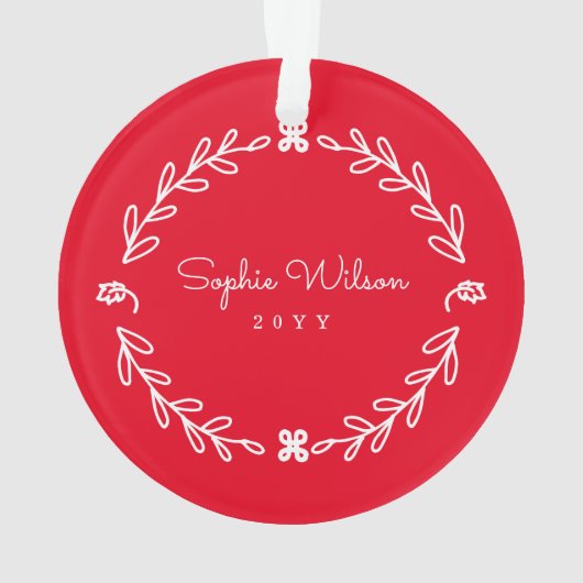 Nutkraker Prince Ornament (achterkant)