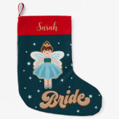 Nutkraker Princess Fairy Bride Groom Kleine Kerstsok (Voorkant)