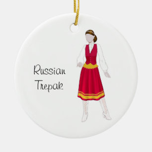 Nutkraker Russian Trepak Keepomwille Ornament