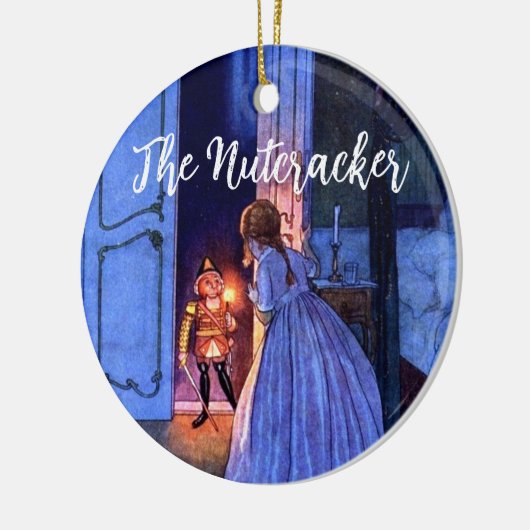  Nutkraker schilderen op persoonlijke kerstmis Keramisch Ornament (Links)