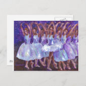 Nutkraker Snow Queen Briefkaart (Voorkant / Achterkant)