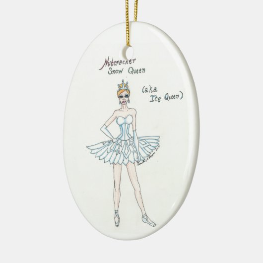 Nutkraker Snow Queen Ornament (Links)