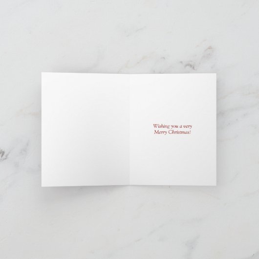  Nutkraker Soldaat-kerstfeestdag Kaart (Binnen)