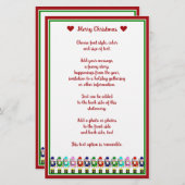 Nutkraker Soldaten Kerstmis Briefpapier (Voorkant / Achterkant)