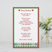 Nutkraker Soldaten Kerstmis Briefpapier (Staand voorkant)