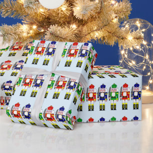 Nutkraker Soldaten Kerstmis Cadeaupapier