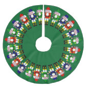 Nutkraker Soldaten Kerstmis Kerstboom Rok (Voorkant)