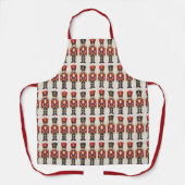 Nutkraker Soldaten Kerstmis Schort (Voorkant)