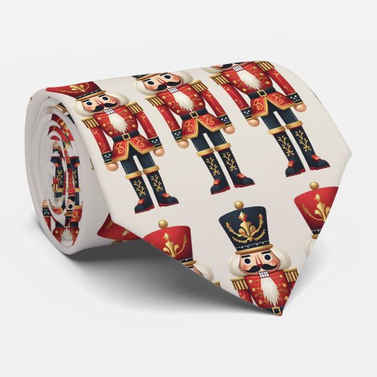 Nutkraker Soldaten Kerstmis Stropdas (Opgerold)