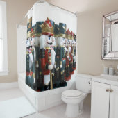 Nutkraker Soldaten schotelgordijn Douchegordijn (In situ)