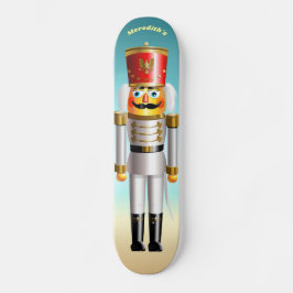 Nutkraker Speelgoed Soldaat in Hussar Uniform Persoonlijk Skateboard