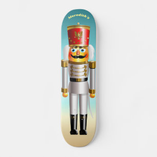 Nutkraker Speelgoed Soldaat in Hussar Uniform Persoonlijk Skateboard
