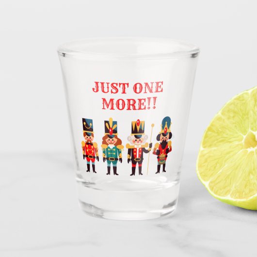 Nutkraker Speelgoed Soldaten Shot Glas (Voorkant)
