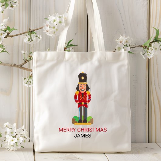 Nutkraker Speelgoed Soldier Kerstmis - Gepersonali Tote Bag